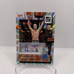 2023 Donruss UFC Damon Jackson /99 “RATED ROOKIE” HOLO LASER SP RC No. 215 📈📈O