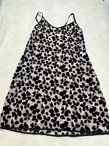 Victoria's Secret Riemen beige/schwarz Samt Blume Babydoll Gr. M neu mit Etikett - Bild 1 von 6
