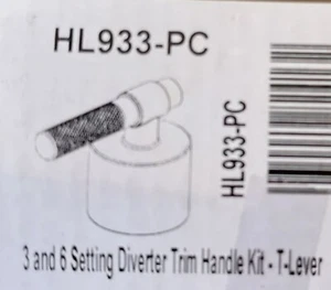 Brizo HL933-PC Litze 3 and 6 Diverter Handle Trim Kit in Polished Chrome - Picture 1 of 1