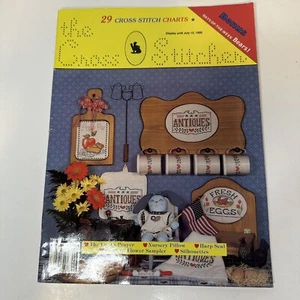 The Cross Stitcher Magazine Vol 7 #2 Counted Cross Stitch Pattern Chart 1990 - Bild 1 von 4