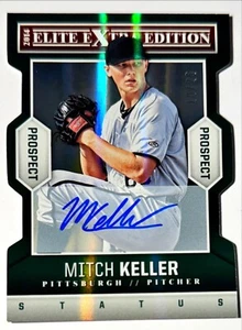 2014 Panini Elite Extra Edition GREEN Die-Cut Mitch Keller Auto /25 Pirates RC - Picture 1 of 2