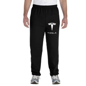 Tesla Motor Cyber Truck Elon Musk SpaceX Cybertruck Closed Bottom Sweatpants - Picture 1 of 12