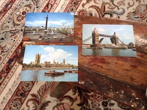 Vintage Arthur J. Dixon King Size Post Cards London England Lot Of (3)  - Picture 1 of 7