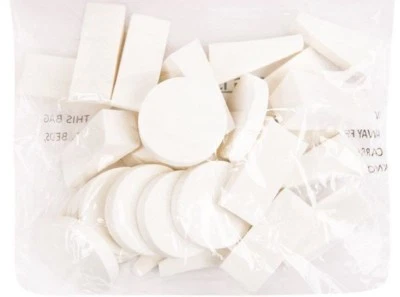 Makeup Sponges 20 Pack Puffs Cosmetic Wedges Blender Foundation Make-up Tools - Image 1 of 4