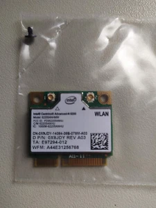 Lote de 10x!! Intel 62205ANHMW 802.11N WIFI/Bluetooth card - Foto 1 di 1