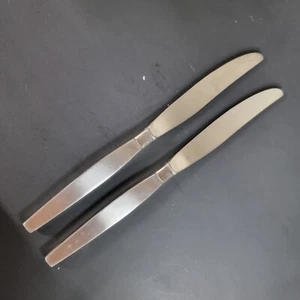 Juego de 2 cuchillos de cena de acero inoxidable Oneida Community FROSTFIRE - Imagen 1 de 5