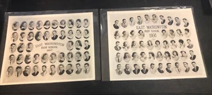 Vintage East Washington 1956 & 1957 High School Class Photo, 1950s Pittsburgh,PA - Picture 1 of 9