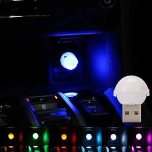 USB Car Interior Ambient Atmosphere Light LED Night Decorative Lamp Accessories - Bild 1 von 17