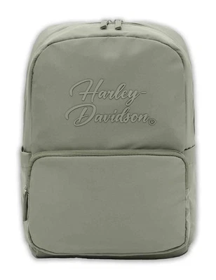 Mochila Harley-Davidson para mujer Black Opal II, nailon resistente al agua, verde aceite Foto 1 de 4
