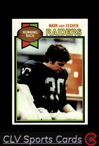 Fútbol Deportes Topps Mark van Eeghen Oakland Raiders Casi Como Nuevo o Mejor - Imagen 1 de 2