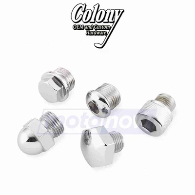 Colony Oil Tank Drain Plug for 1987-1989 Harley Davidson FXLR Low Rider lp Foto 1 de 4