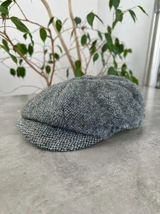 Harris Tweed Cap Hat Men`s Size L - Picture 1 of 4