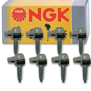 8 pcs NGK Ignition Coil for 2000-2009 Toyota Tundra 4.7L V8 - Spark Plug cq - Picture 1 of 5