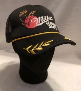 Miller Genuine Draft Trucker Rope Hat 2025 Embroidered Bill Brand New OSFM - Picture 1 of 7