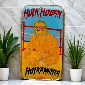 Barra de plata Hulk Hogan Hulkamania 1 oz .999 1/1 personalizada esmaltada por Castronomics - Imagen 1 de 6