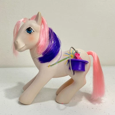 De colección G1 My Little Pony Precious Pocket Ponies Bunny Hop con Conejo Hasbro 1990 Foto 1 de 4