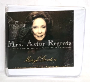 Vintage 2008 Mrs. Astor Regrets by Meryl Gordon Audiobook CD The Hidden Betrayal - Picture 1 of 7