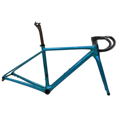 Cuadro de bicicleta de carretera de carbono Airwolf T1200 700x32c bicicleta de carreras 800 g T47 Foto 1 de 4