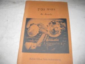 Be ready / Elliot Salo Schoenberg  -  Join comission on Rabbinic placement