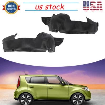 New Driver Side Front Fender Liner Direct Replacement Fits 2015-2016 Kia Soul Foto 1 de 4