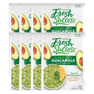 Concord Foods: Mild Guacamole Dip Mix (Pack of 8) 1.1 oz Packets - Picture 1 of 1