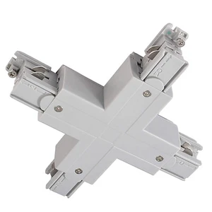 Typ X Stecker für Gleis Gleis Drehstrom Kreuzkupplung Verbindung Gleise LED 230V - Bild 1 von 9