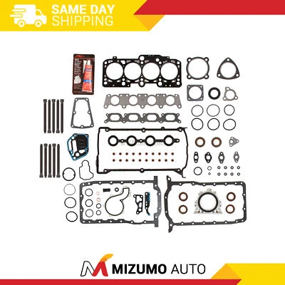 Conjunto completo de parafusos de cabeça de junta ajuste 97-01 Audi A4 TT Quattro Volkswagen Passat TURBO - Imagem 1 de 4
