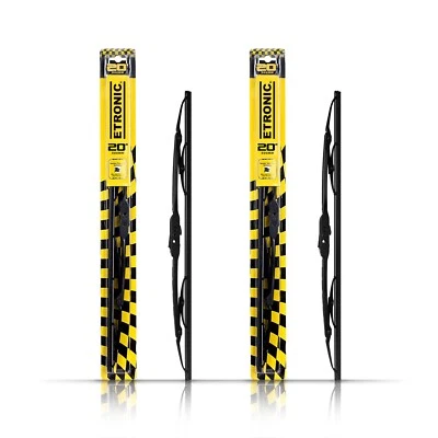 4-Pack All Season Wiper Blades size 20" & 20" Windshield Front Left & Right - Image 1 of 4