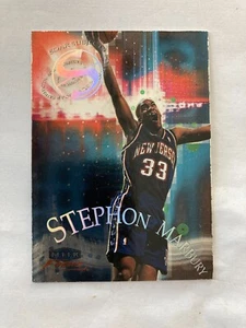 1999-00 Fleer Focus Soar Subjects #14 of 15SS Stephon Marbury New Jersey Nets - Picture 1 of 2