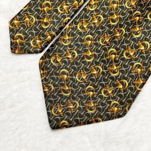 [Beautiful condition] CELINE necktie 100% silk - Picture 1 of 8