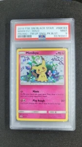 PSA 9 MINT Mimikyu SM163 Pokemon SM Black Star Promo Team Up Valentines Day - Picture 1 of 1