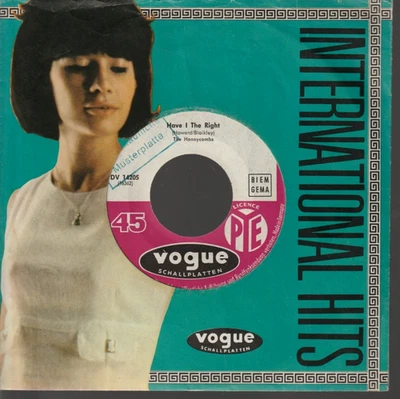 ♫ 7" 1960s The Honeycombs HAVE I THE RIGHT  Vogue 14205  Muster SAMPLE COPY NM ♫ - Bild 1 von 2
