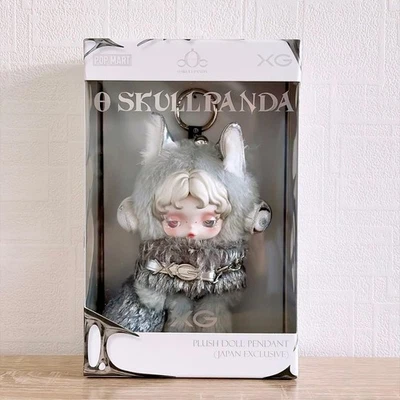 SKULLPANDA x XG Plush Doll Pendant POPMART Popup Alphaz NEW Japan Exclusive - Image 1 of 2