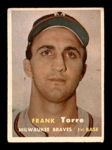 1957 Topps #37 Frank Torre VG - Picture 1 of 2