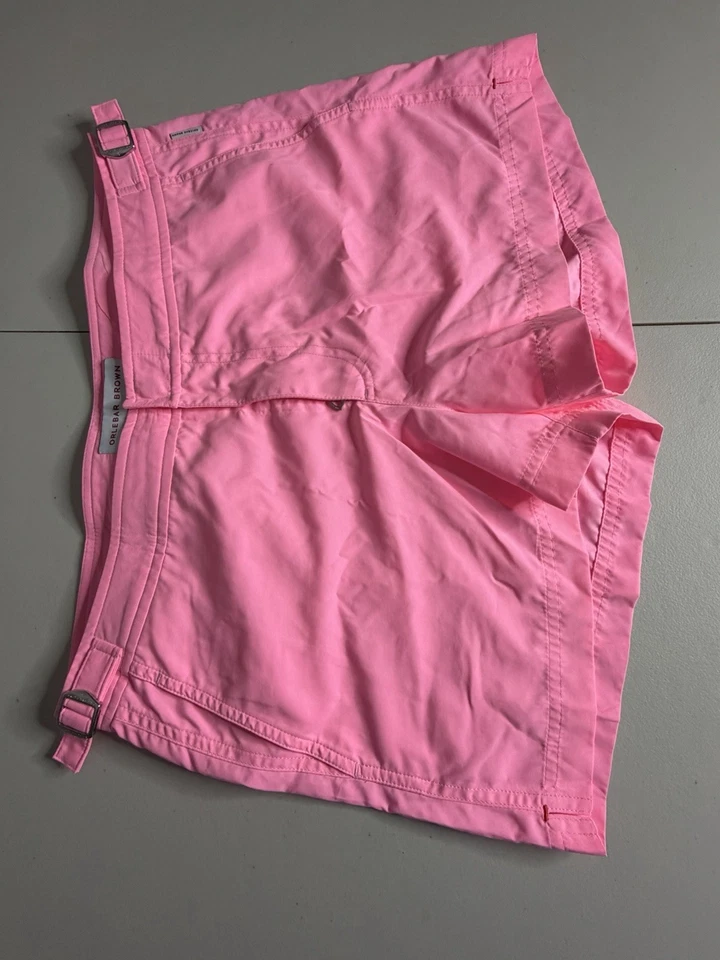 Купальные шорты Orlebar коричневый бульдог размер 30 • розовые • покрой на заказ роскошь - Изображение 1 из 4