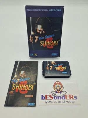 The Super Shinobi - Sega Mega Drive - OVP - Anleitung - Bild 1 von 4