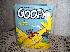 Libro Disney 1968 A Big Little Book Goofy in Giant Trouble - Imagen 1 de 3