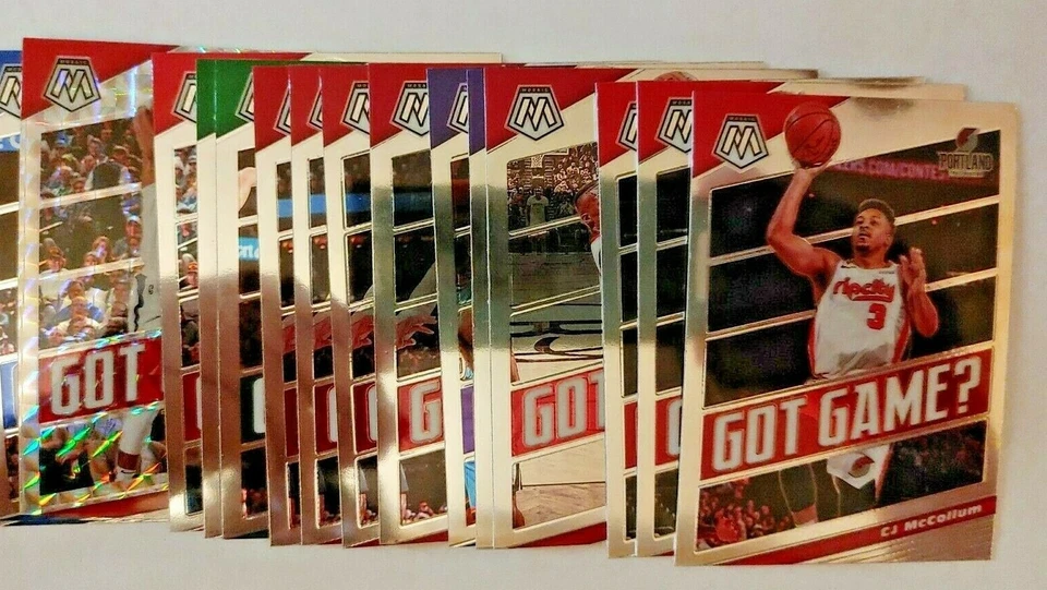 2019-20 Panini Mosaic Basketball Insert base and parallel "Got Game" You pick - Image 1 of 1