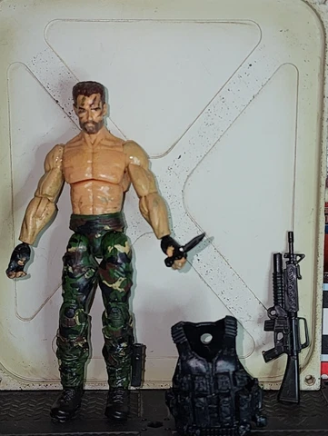 Custom Dutch From PREDATOR Arnold Schwarzenegger 1:18 Cover