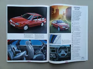 Ford Dec 87 - Jan 88 Brochure inc Fiesta XR2 Escort XR3i Orion Sierra Granada - Picture 1 of 7