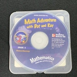 Math Adventures with Dot and Ray Grade 5 Concepts Skills Problem Solving CD Rom - Picture 1 of 4