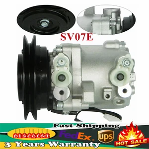 Compresor de aire acondicionado con embrague para tractor Kubota M108S, M5040, M7040, M8540, M9540 - Imagen 1 de 19