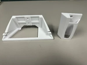 Starlink Ethernet Adapter Wall Mount & Shelf - Combo-3D Printed - Photo 1/4