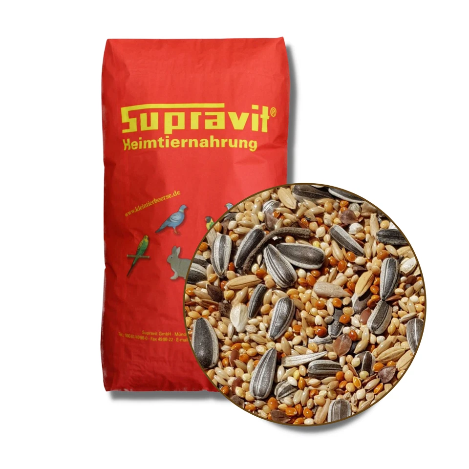 Supravit Großsittichfutter 25 kg - Körnermischung für Großsittiche - Bild 1 von 1