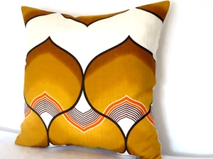 Vintage Retro Genuine 70s 14" Cushion Cover - Picture 1 of 5