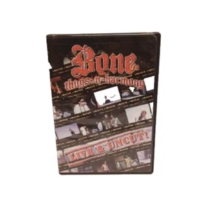 Bone Thugs-N-Harmony: Live & Uncut! DVD 2004 with Insert Vintage Explicit Rap - Picture 1 of 6