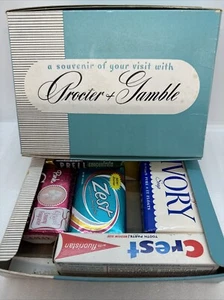 Vintage “A Souvenir Of Your Visit With Proctor & Gamble” Set Crest Prell Zest… - Picture 1 of 16