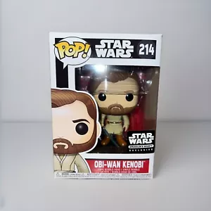 Funko Pop! Película coleccionable de Lucas Star Wars Smuggler’s Bounty 214 Obi-Wan Kenobi - Imagen 1 de 14