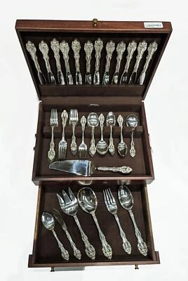 Gorham LA SCALA Sterling Silver Flatware Set 68pc Service for 12 circa 1964 - Image 1 of 4