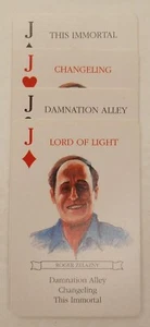 Roger Zelazny (Famous Author) Collectible Playing Cards - Picture 1 of 1